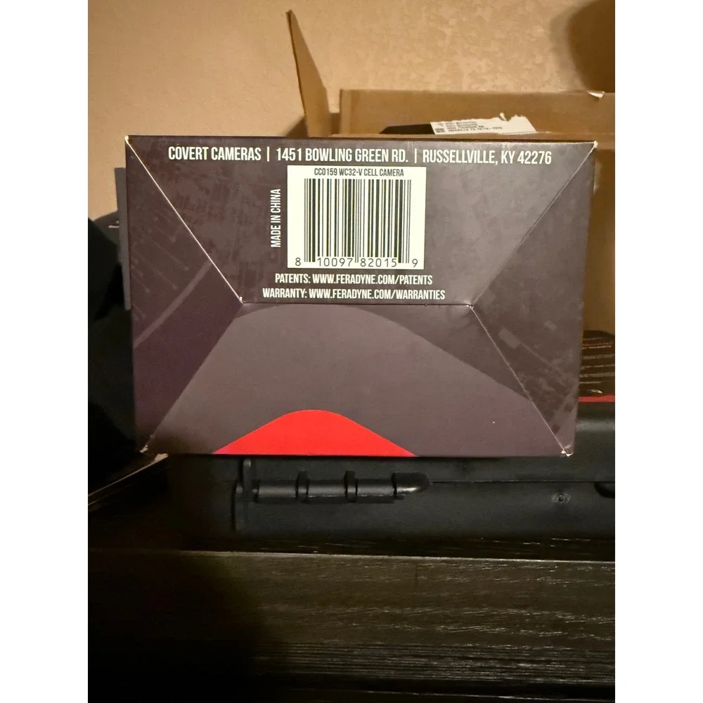 Covert Scouting Cameras WC32V Verizon LTE Cellular Trail Camera 32MP HD Video